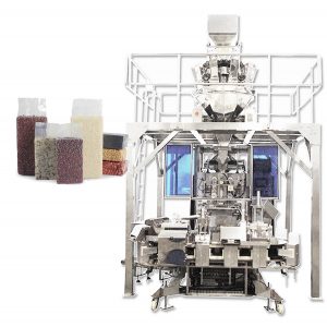 粮食自动砖式真空袋成型灌装包装机