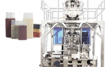 粮食自动砖式真空袋成型灌装包装机